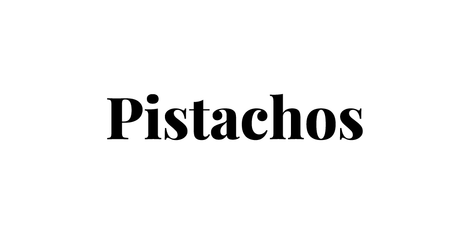 Pistachios